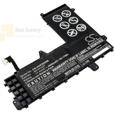 Аккумулятор CS-AUE502NB для Asus E502M  11,4V 4050mAh Li-ion