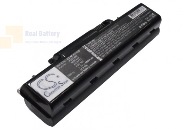 Аккумулятор CS-AC4310DB для Gateway NV5207U  11,1V 8800mAh Li-ion