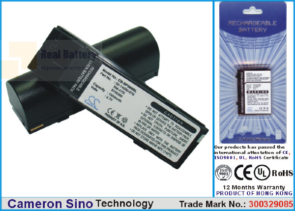 Аккумулятор CS-SP360SL для ZEBRA SMB K3/470 3,7V 1500Ah Li-ion