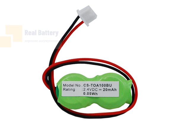 Аккумулятор CS-TOA100BU для Toshiba DynaBook CX/3214CMSW 2,4V 20Ah Ni-MH