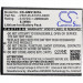 Аккумулятор CS-GMS160SL для Gigaset GS160 3,8V 2200Ah Li-ion