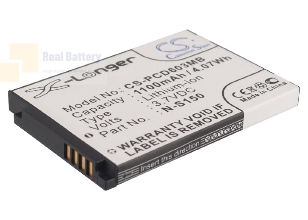Аккумулятор CS-PCD603MB для Philips SCD603 3,7V 1100Ah Li-ion