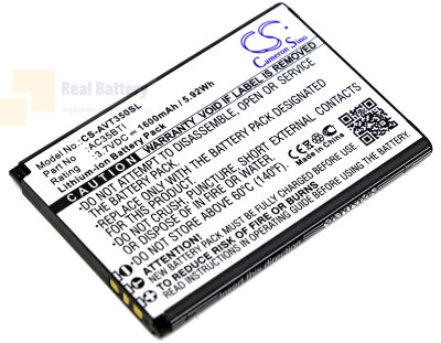 Аккумулятор CS-AVT350SL для Archos 35b Titanium 3,7V 1600Ah Li-ion