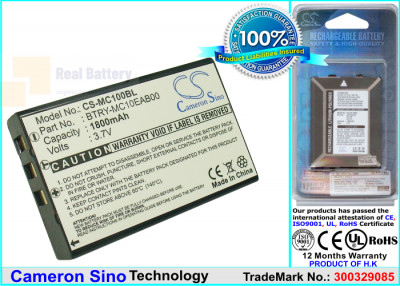 Аккумулятор CS-MC100BL для Intermec CK1 3,7V 1800Ah Li-ion