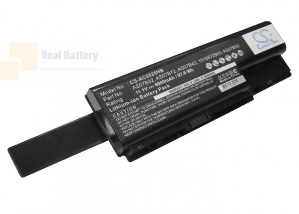 Аккумулятор CS-AC5520HB для Gateway MD7801u 11,1V 8800mAh Li-ion