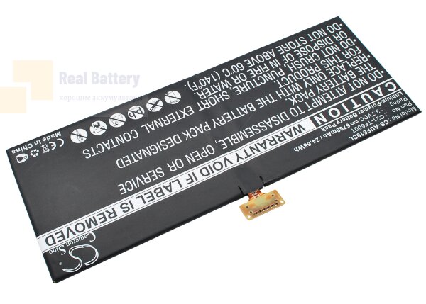Аккумулятор CS-AUF610SL для Asus VivoTab TF600TL 3,7V 6760Ah Li-Polymer