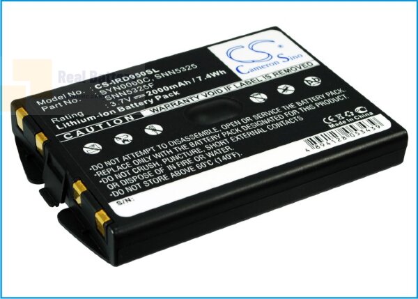 Аккумулятор CS-IRD950SL для Iridium 9500 3,7V 2000Ah Li-ion