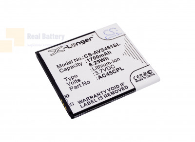 Аккумулятор CS-AVS451SL для Archos 45c Platinum 3,7V 1450Ah Li-ion