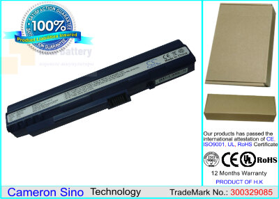 Аккумулятор CS-ACZG5DT для Acer Aspire One 531H 11,1V 6600mAh Li-ion
