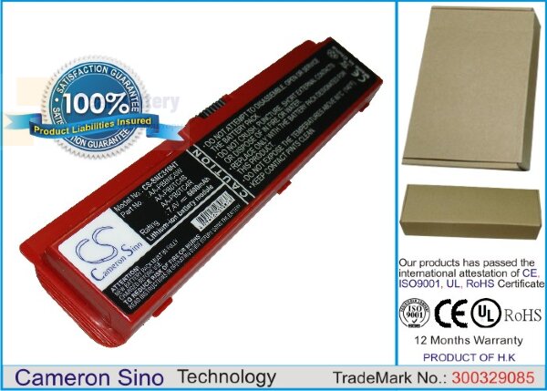 Аккумулятор CS-SNC310HT для Samsung N310 7,4V 6600Ah Li-ion