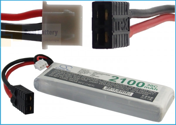 Аккумулятор CS-LP2102C30R2 для RC CS-LP2102C30R2 7,4V 2100Ah Li-Polymer