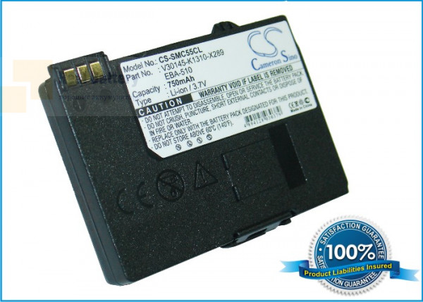 Аккумулятор CS-SMC55CL для Swisscom TOP S600 3,7V 750Ah Li-ion