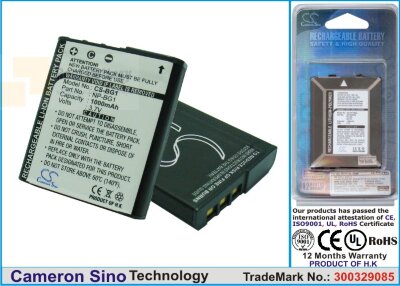 Аккумулятор CS-BG1 для Sony Cyber-shot DSC-W170 3,7V 1000Ah Li-ion