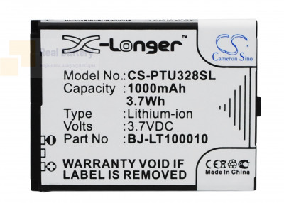 Аккумулятор CS-PTU328SL для Panasonic KX-TU327 3,7V 1000Ah Li-ion