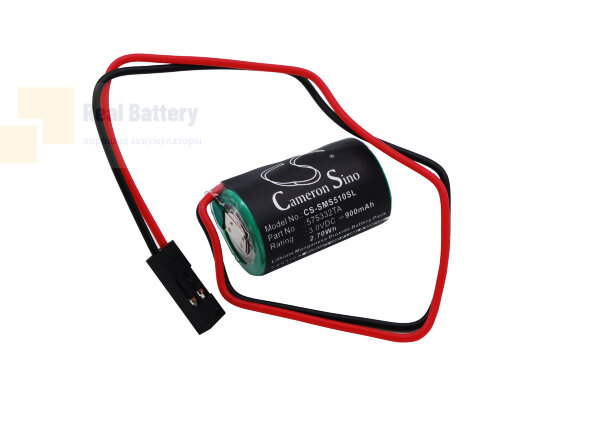 Аккумулятор CS-SMS510SL для Siemens 6AV3 972-1XBOO-OAOO 3V 900Ah Li-MnO2