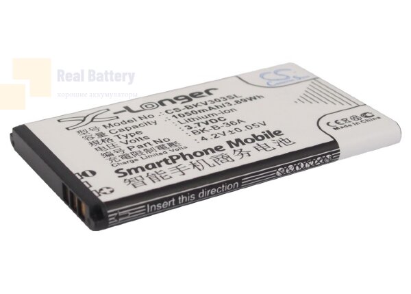 Аккумулятор CS-BKV303SL для BBK VIVO V303 3,7V 1050Ah Li-ion
