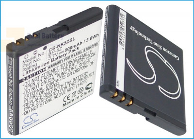 Аккумулятор CS-NK5ZSL для Nokia 700 3,7V 800Ah Li-ion
