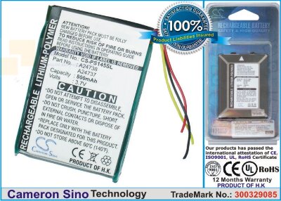 Аккумулятор CS-PS145SL для Philips GoGear SA6037 3,7V 800Ah Li-Polymer