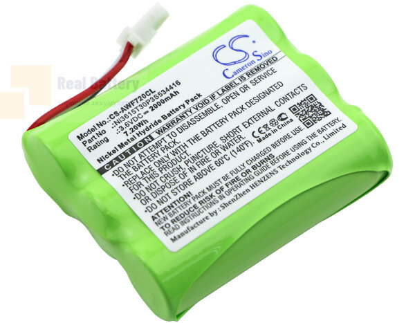 Аккумулятор CS-AWF720CL для AT&T WF720 3,6V 2000Ah Ni-MH