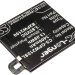Аккумулятор CS-GPW210SL для Google G-2PW2100 3,85V 3400Ah Li-Polymer