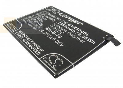 Аккумулятор CS-BYX300SL для BBK PD1227L 3,8V 2360Ah Li-Polymer