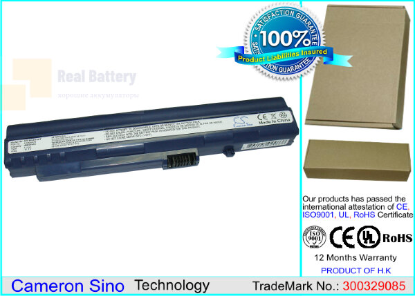 Аккумулятор CS-ACZG5HT для Gateway LT1000  11,1V 4400mAh Li-ion