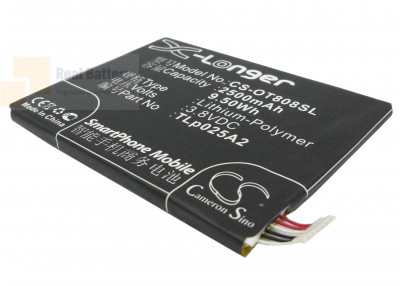 Аккумулятор CS-OT808SL для Panasonic P51 3,8V 2500Ah Li-Polymer