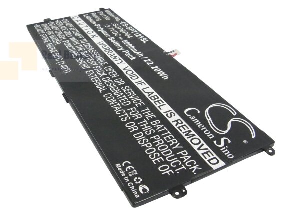 Аккумулятор CS-SPT121SL для Sony GPT121 3,7V 6000Ah Li-Polymer