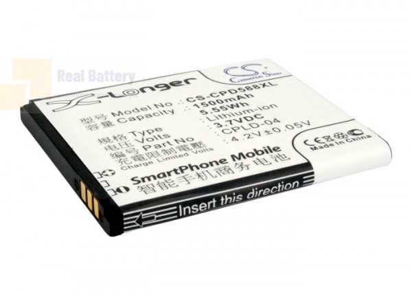 Аккумулятор CS-CPD588XL для Coolpad 5880 3,7V 1500Ah Li-ion