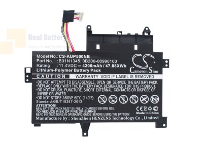 Аккумулятор CS-AUP500NB для Asus Transformer Book Flip TP500LA  11,4V 4200mAh Li-Polymer