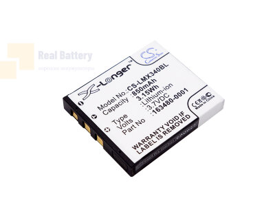 Аккумулятор CS-LMX340BL для LXE 8650 Bluetooth Ring Scanners 3,7V 850Ah Li-ion