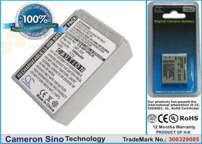 Аккумулятор CS-NP100CA для Casio Exilim Pro EX-F1 7,4V 1950Ah Li-ion