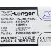 Аккумулятор CS-JMD510SL для JBL MD-51W 3,7V 1350Ah Li-ion
