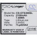 Аккумулятор CS-OTS300SL для Alcatel 5065W-2DALUS2 3,8V 2100Ah Li-ion