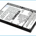 Аккумулятор CS-AP6700SL для Alltel PPC6700 3,7V 1500Ah Li-Polymer