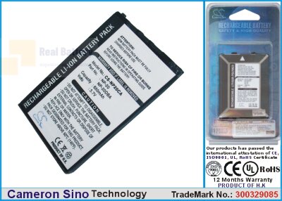 Аккумулятор CS-NP20CA для Casio Exilim Card EX-S880 3,7V 650Ah Li-ion