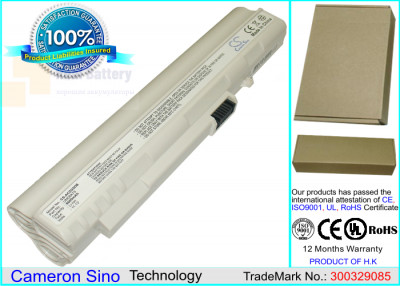 Аккумулятор CS-ACZG5DB для Gateway LT1000  11,1V 6600mAh Li-ion