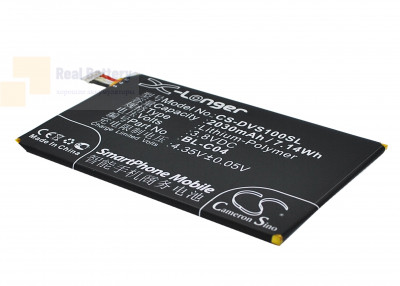Аккумулятор CS-DVS100SL для DOOV S2X 3,8V 2030Ah Li-Polymer