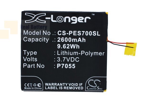 Аккумулятор CS-PES700SL для POSH Equal 3,7V 2600Ah Li-Polymer