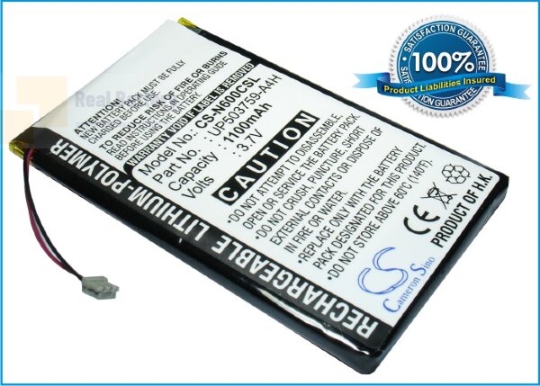 Аккумулятор CS-N600CSL для Sony Clie PEG-N600C 3,7V 1100Ah Li-Polymer