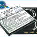 Аккумулятор CS-NP120CA для Casio Exilim EX-EX-S200BK 3,7V 630Ah Li-ion