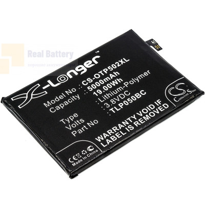 Аккумулятор CS-OTP502XL для Alcatel 5023F 3,8V 5000Ah Li-Polymer
