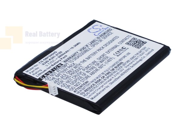 Аккумулятор CS-SBF500HD для Seagate GoFlex Satellite Mobile Wirele 3,7V 2800Ah Li-ion