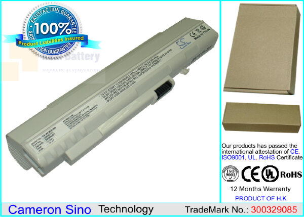 Аккумулятор CS-ACZG5XB для Gateway LT1000  11,1V 7800mAh Li-ion