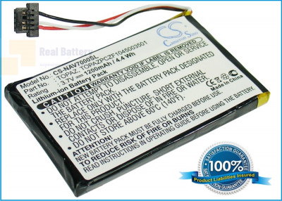 Аккумулятор CS-NAV7000SL для Navigon 70 Easy 3,7V 1200Ah Li-Polymer