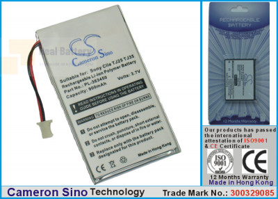 Аккумулятор CS-TJ25SL для Sony Clie PEG-TJ25 3,7V 900Ah Li-Polymer