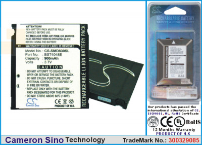 Аккумулятор CS-SMD830SL для SoftBank 705SC 3,7V 900Ah Li-ion