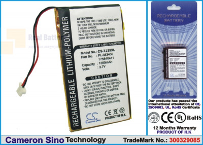 Аккумулятор CS-TJ25XL для Sony Clie PEG-J25 3,7V 1350Ah Li-Polymer