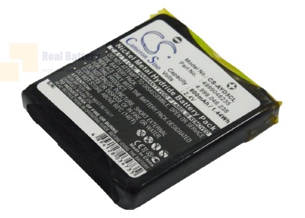 Аккумулятор CS-AYD3CL для Aastra Openphone 28 2,4V 600Ah Ni-MH
