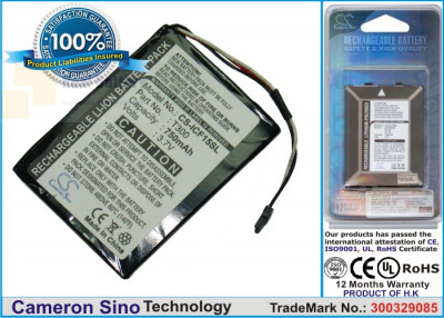 Аккумулятор CS-ICF15SL для Navman F15 3,7V 750Ah Li-ion